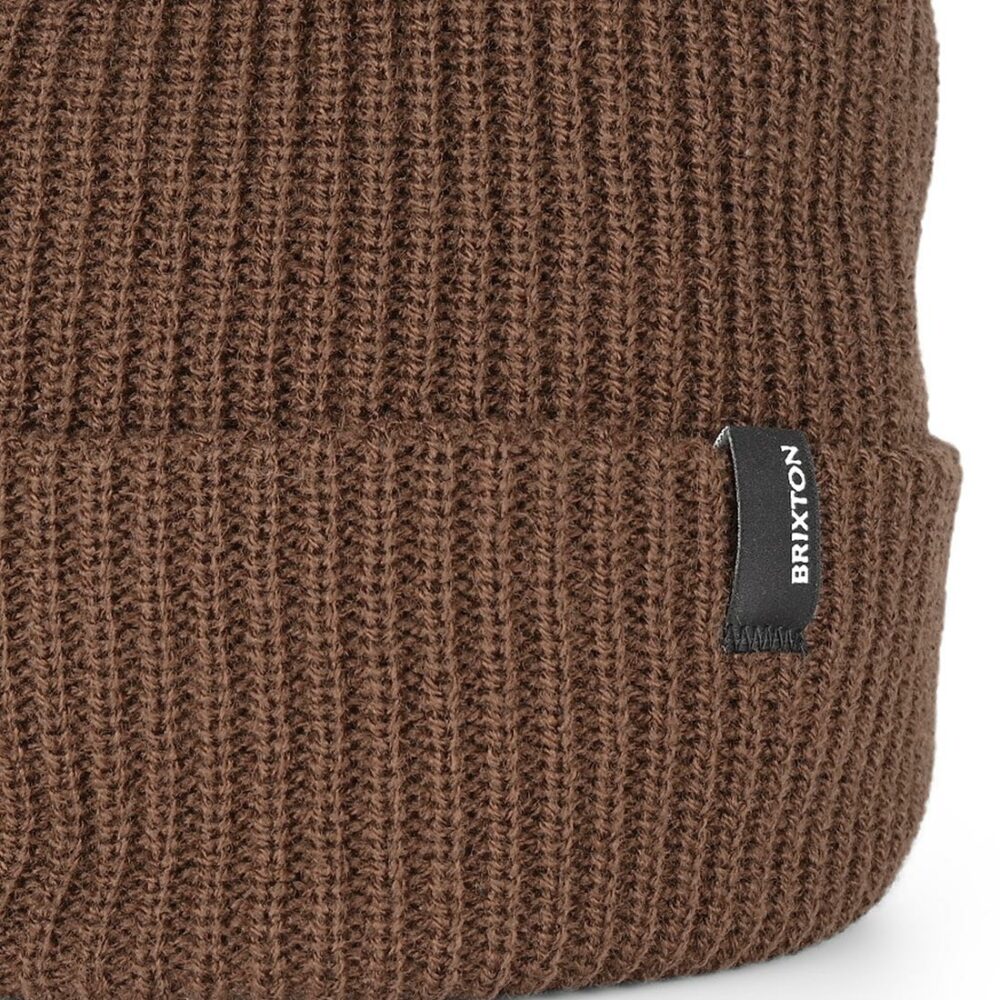 Brixton Heist Beanie Hat - Brown
