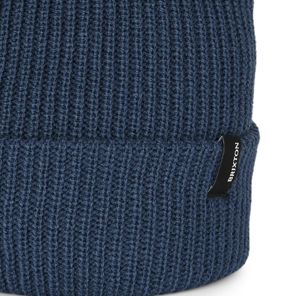 Brixton Heist Beanie Hat - Dark Denim