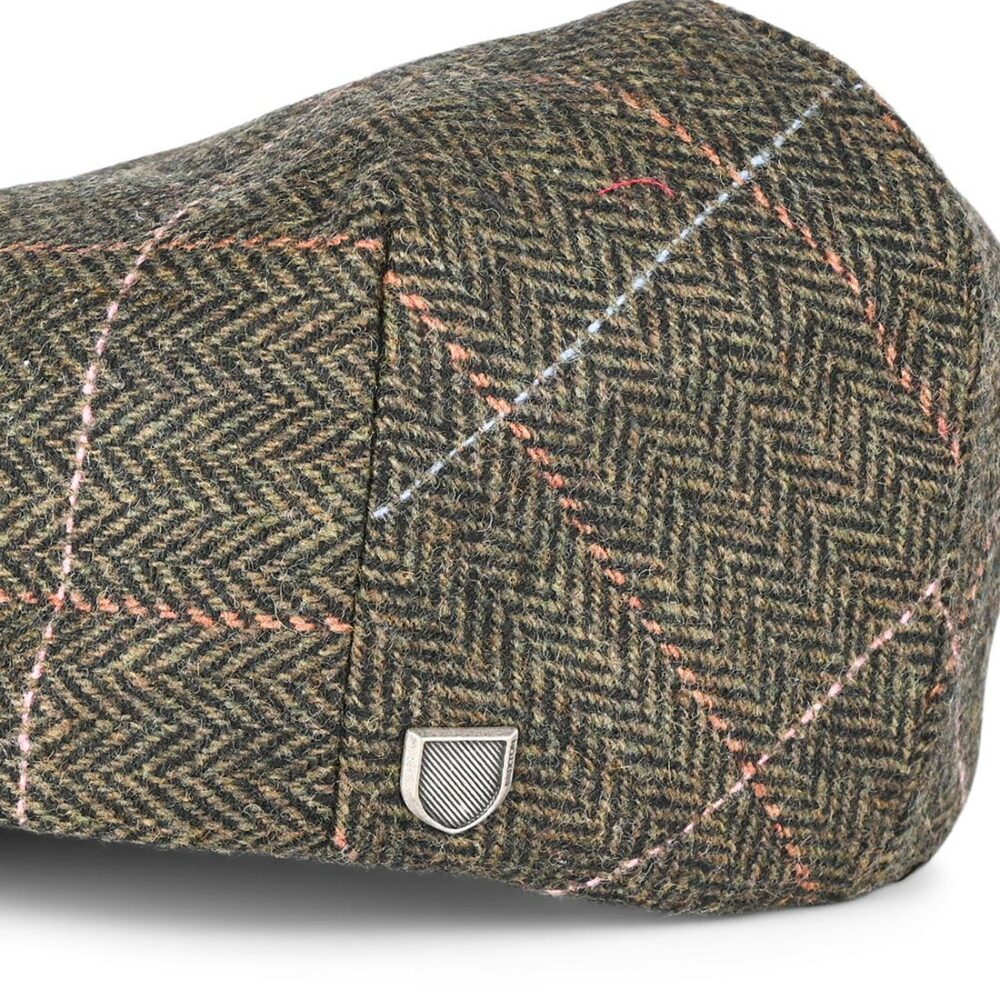 Brixton Hooligan Snap Flat Cap - Bronze/Black