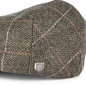 Brixton Hooligan Snap Flat Cap - Bronze/Black