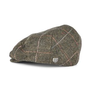 Brixton Hooligan Snap Flat Cap - Bronze/Black