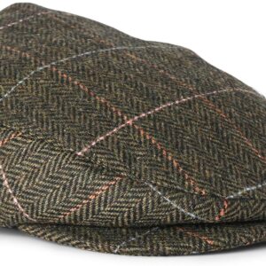 Brixton Hooligan Snap Flat Cap - Bronze/Black