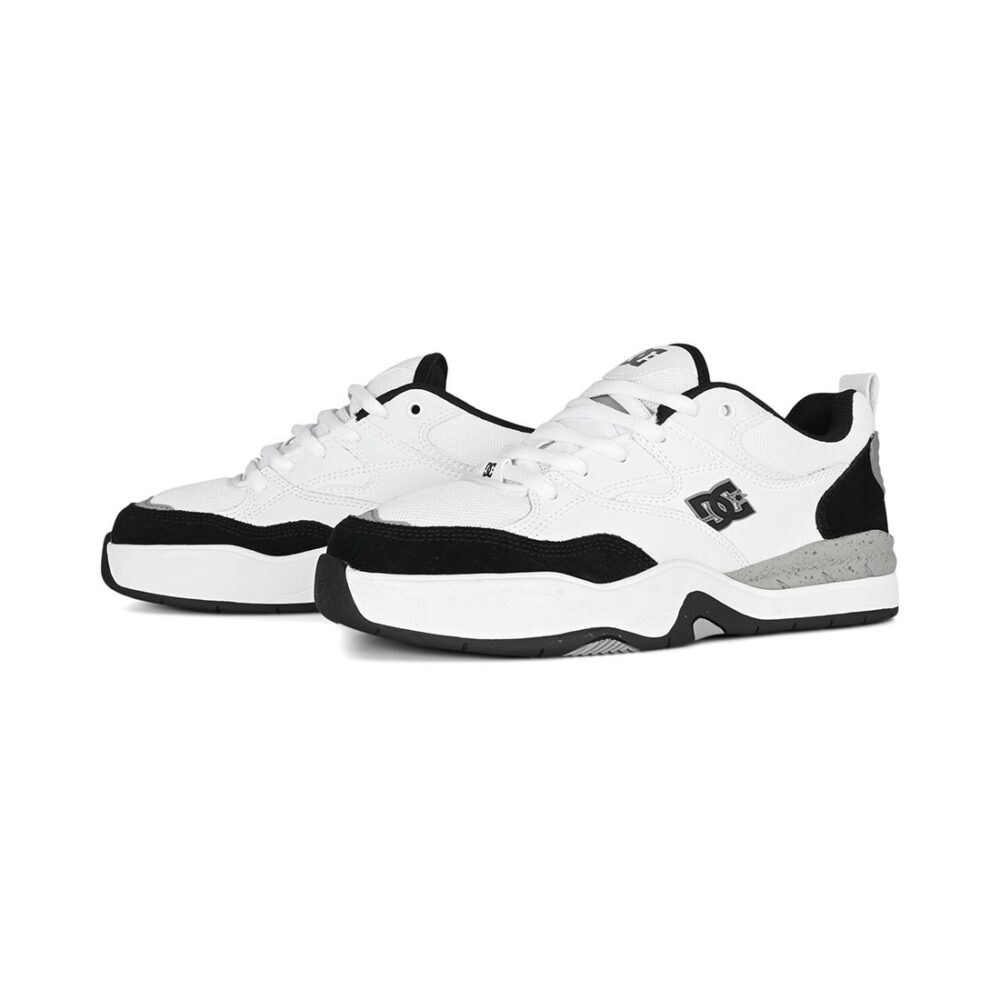 DC Ascend S Skate Shoes - White/Black/Black