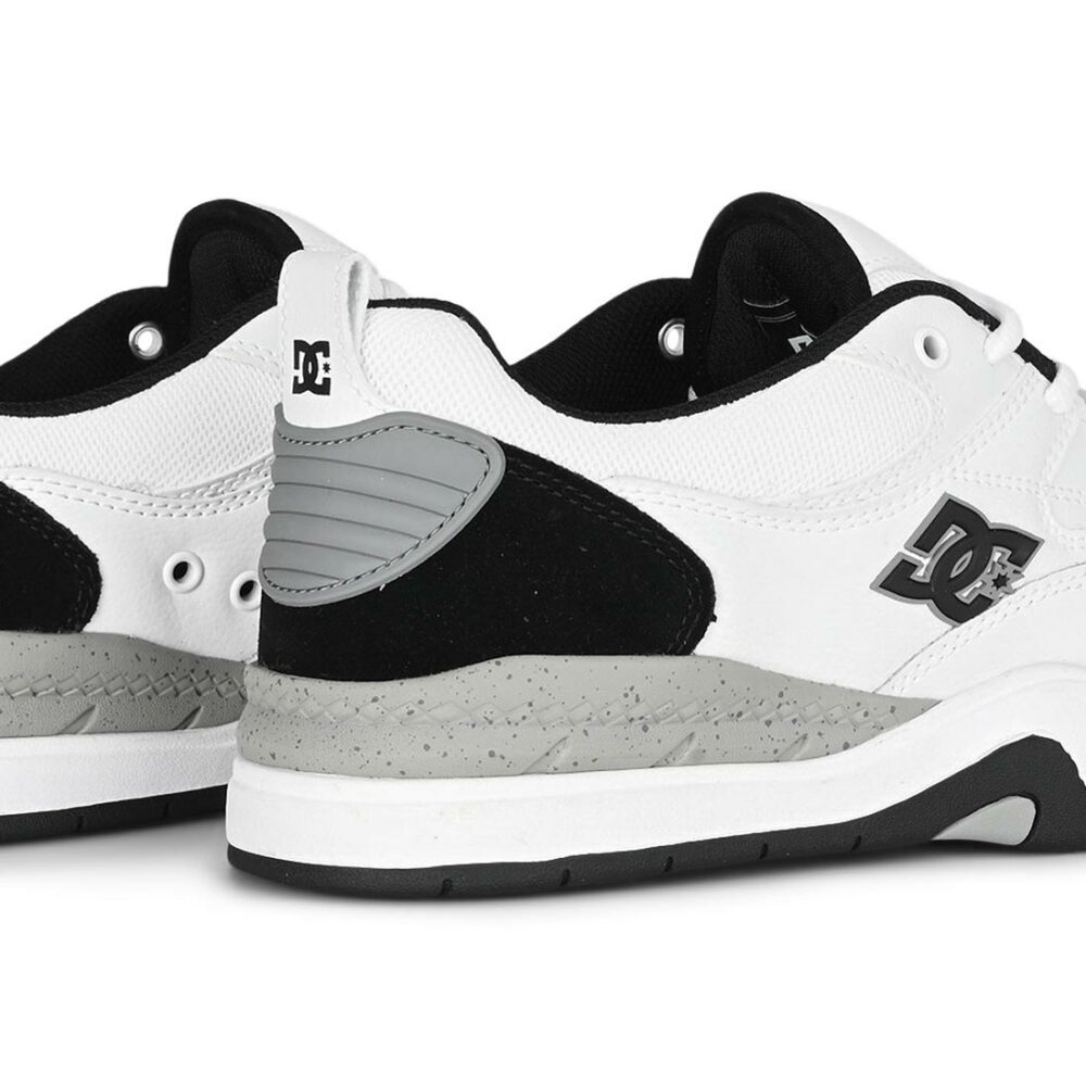 DC Ascend S Skate Shoes - White/Black/Black