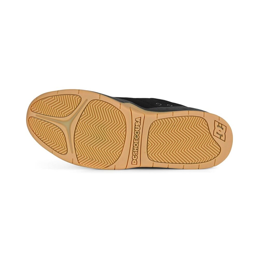 DC Ascend Skate Shoes - Black/Black/Gum