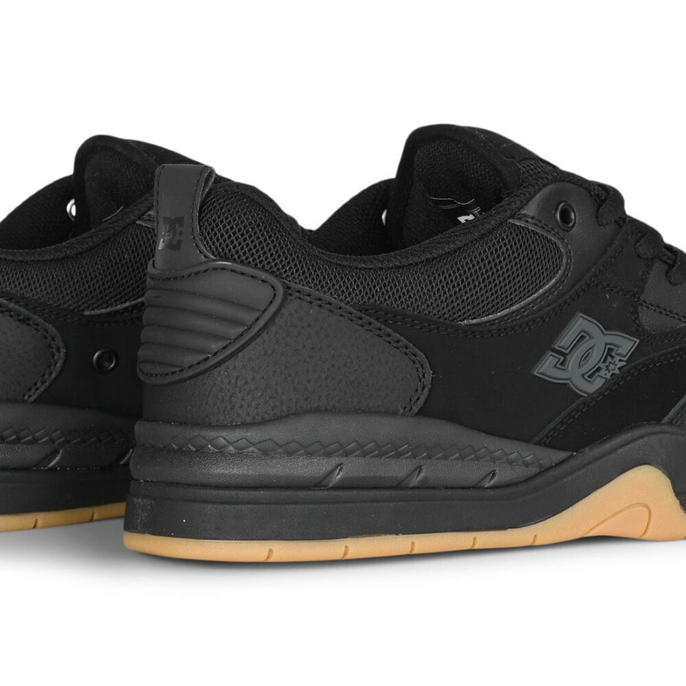 DC Ascend Skate Shoes - Black/Black/Gum