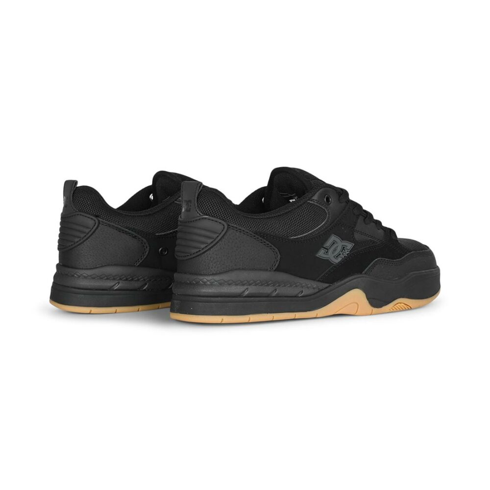 DC Ascend Skate Shoes - Black/Black/Gum