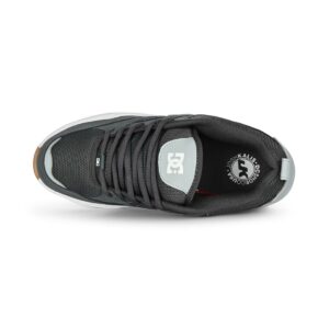 DC Ascend Skate Shoes - Dark Grey/White