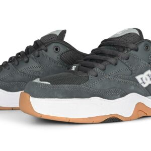 DC Ascend Skate Shoes - Dark Grey/White