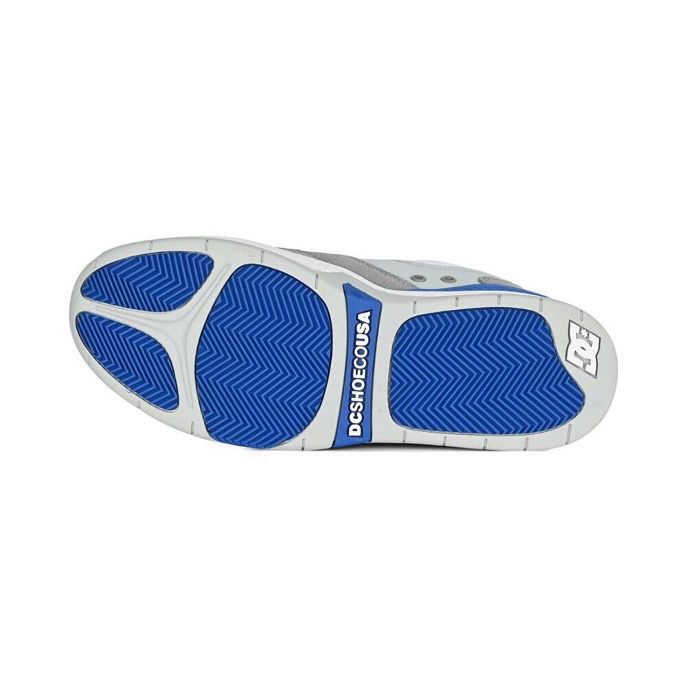 DC Ascend Skate Shoes - White/Grey/Blue