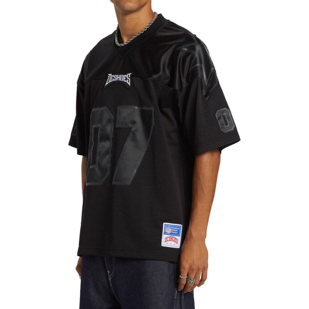 DC Blackout S/S Football Jersey - Black