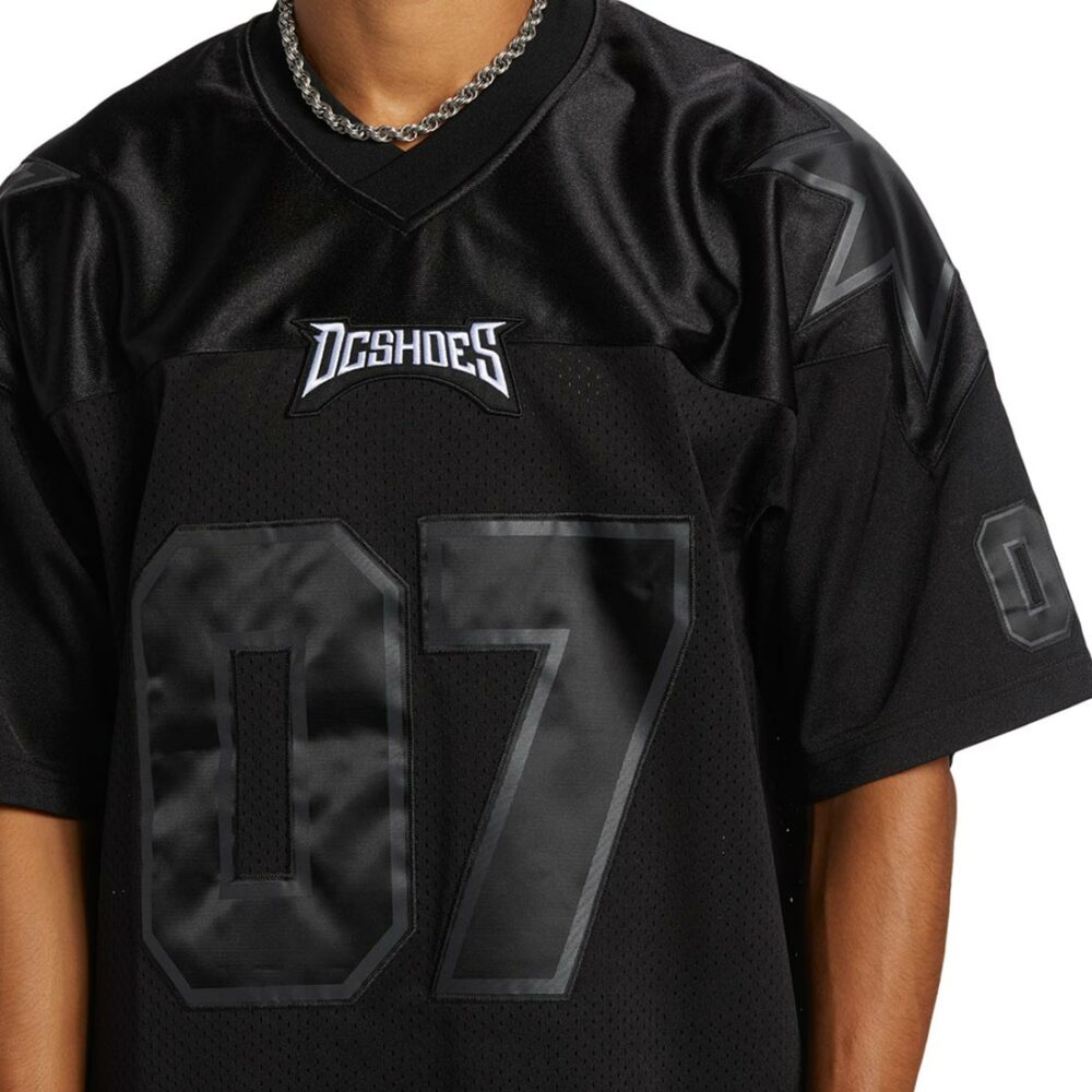 DC Blackout S/S Football Jersey - Black