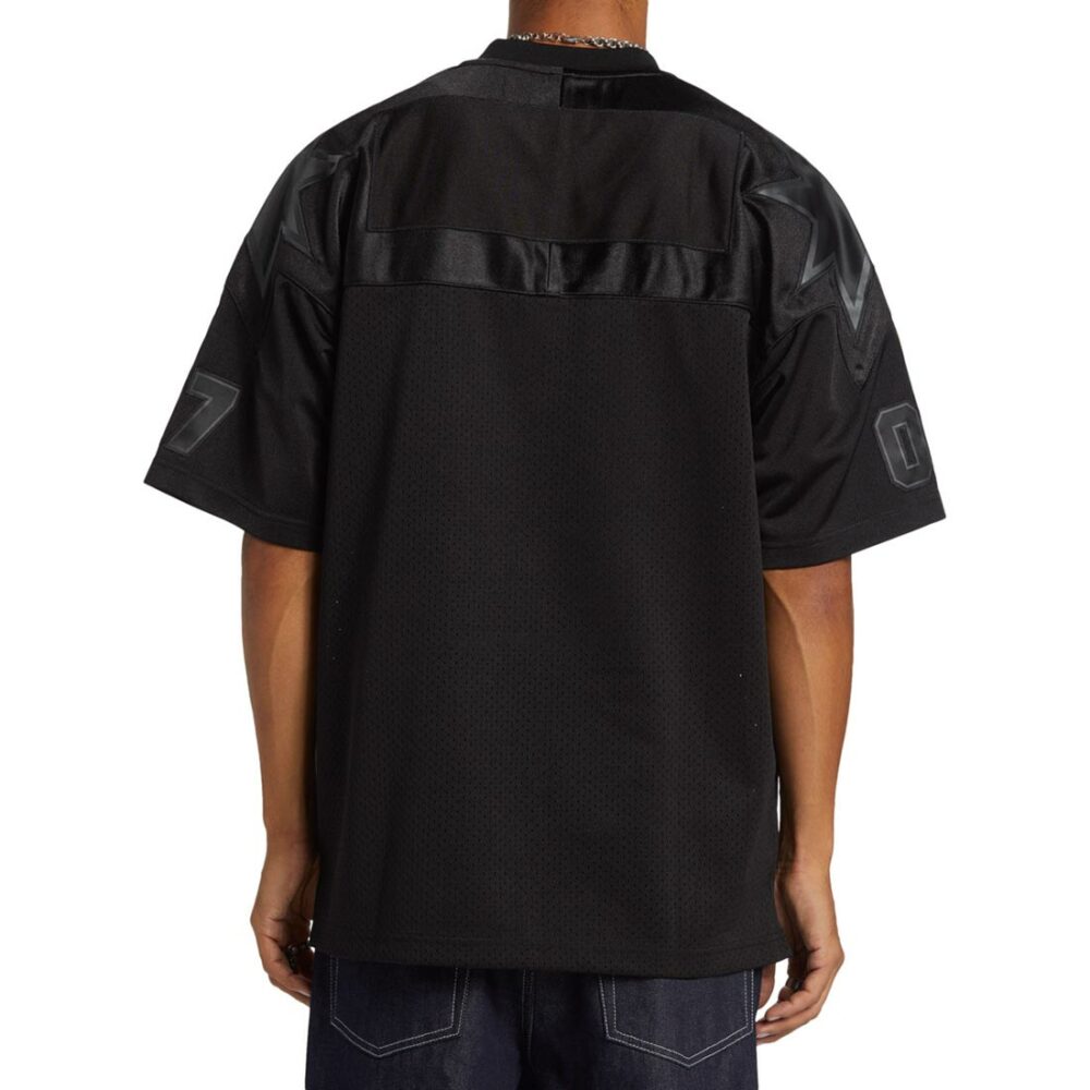 DC Blackout S/S Football Jersey - Black