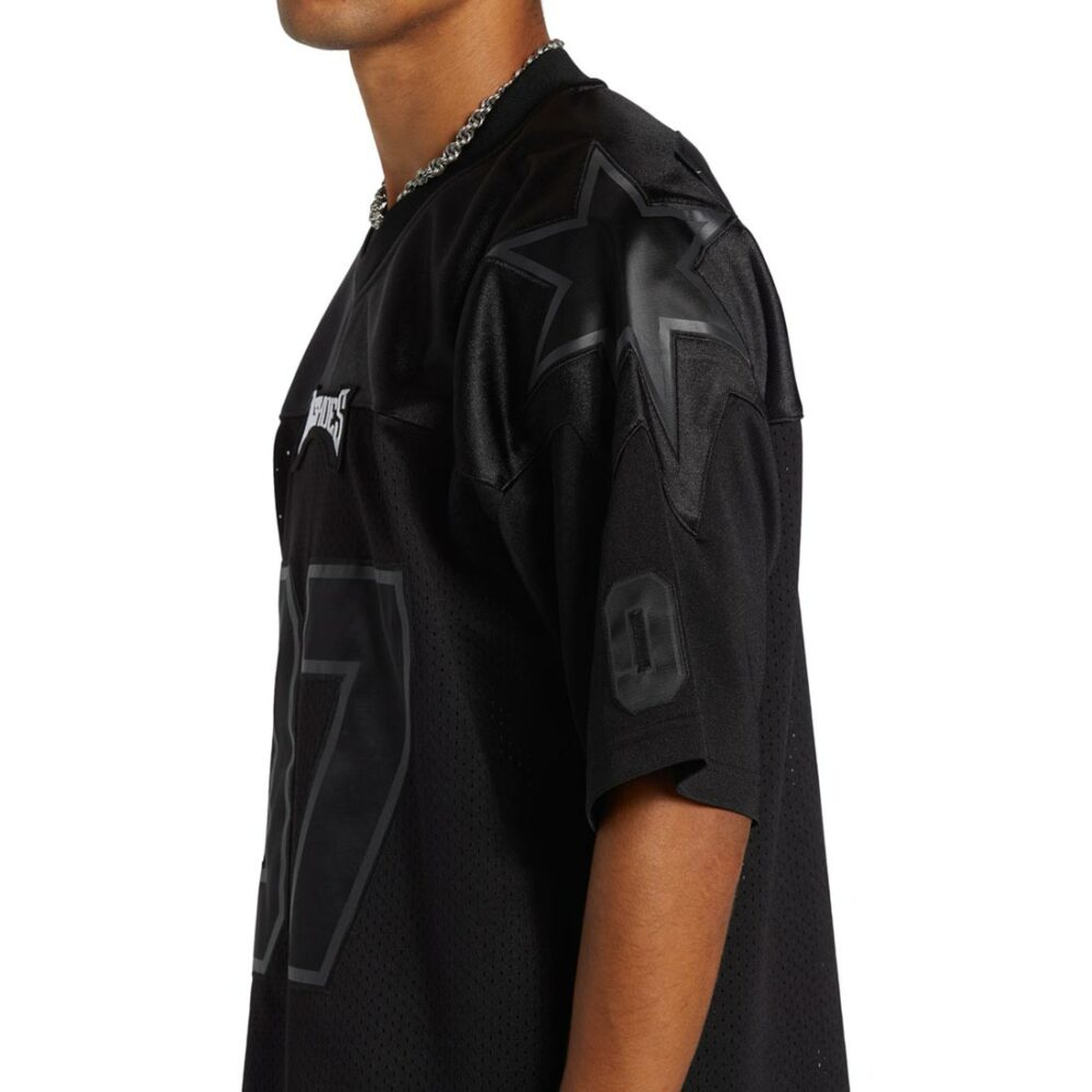 DC Blackout S/S Football Jersey - Black