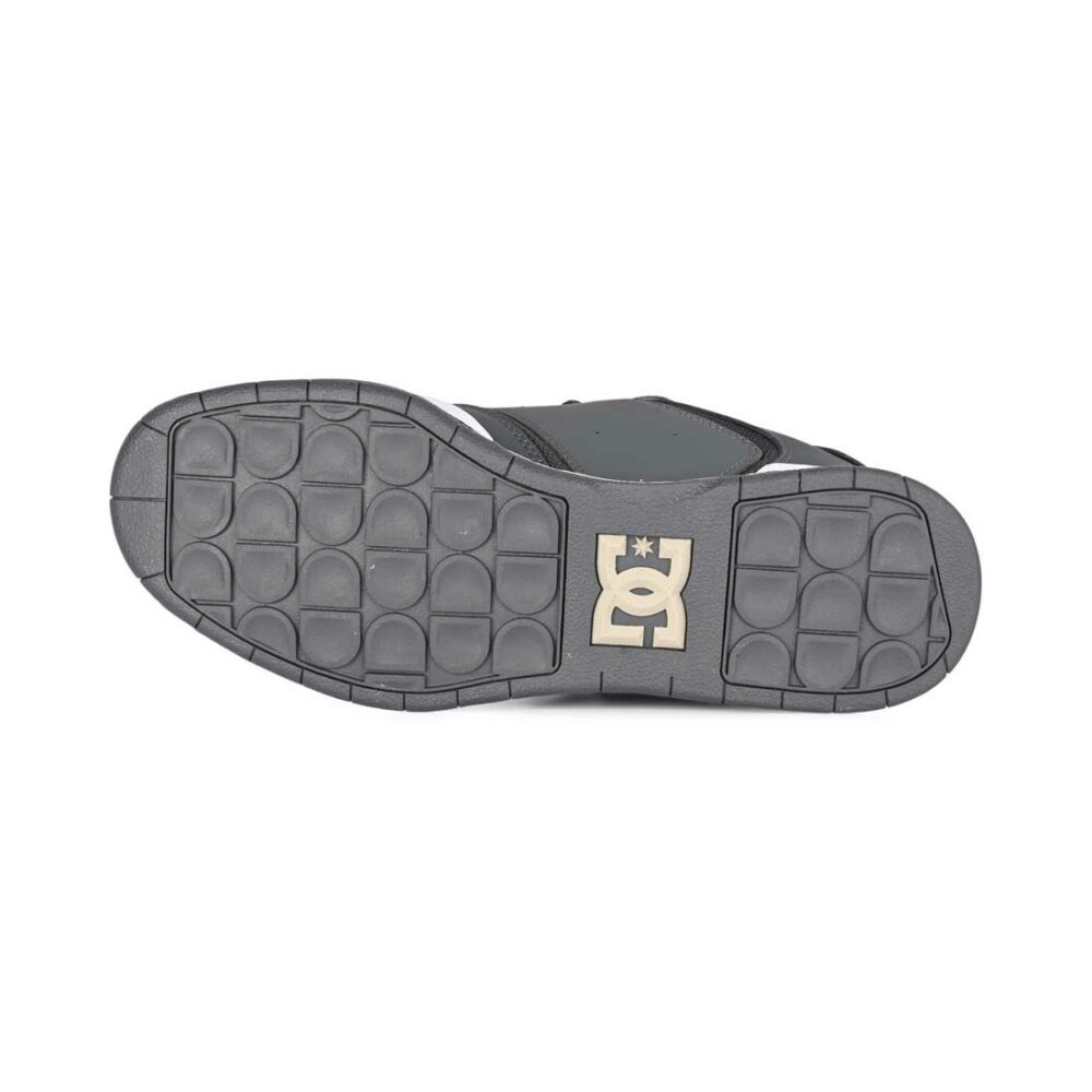 DC Central Low Top Skate Shoes - Grey/White/Grey