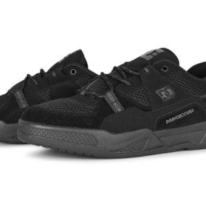 DC Construct Skate Shoes - Black/Black/Black