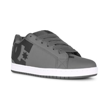 DC Court Graffik Skate Shoes - Dark Grey/Black/White