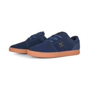 DC Crisis 2 Low Top Skate Shoes - DC Navy/Gum