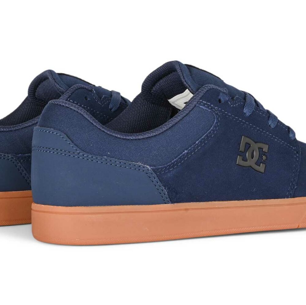 DC Crisis 2 Low Top Skate Shoes - DC Navy/Gum