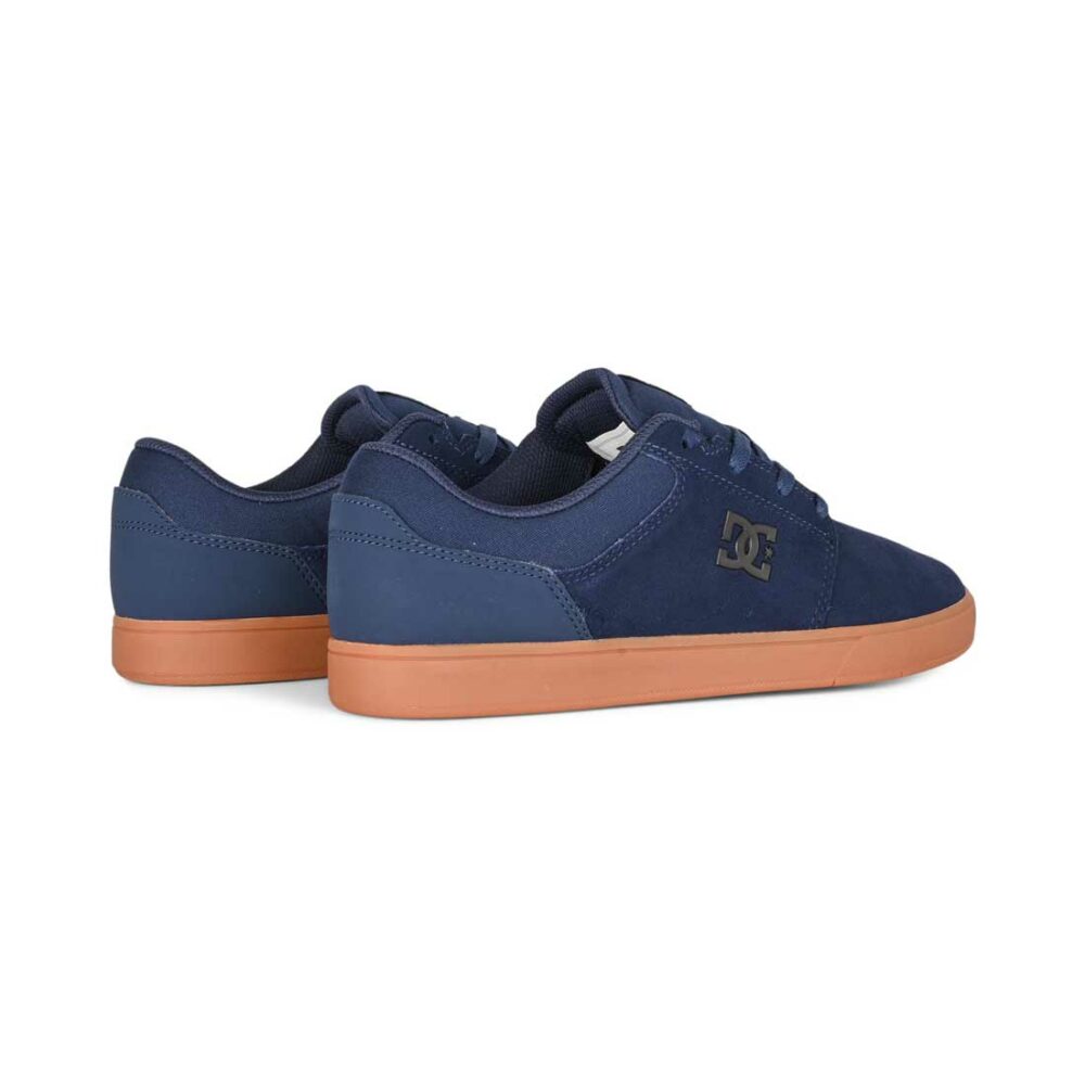 DC Crisis 2 Low Top Skate Shoes - DC Navy/Gum