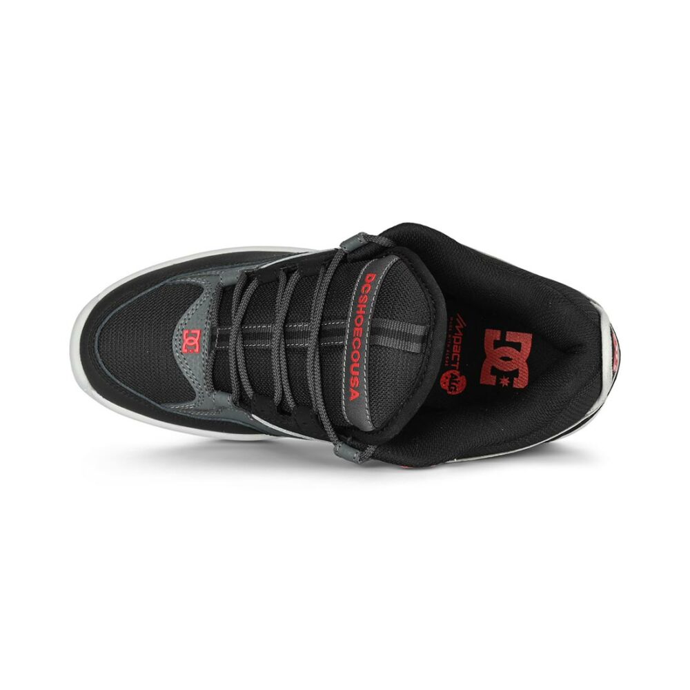 DC Kalynx Zero Skate Shoes - Black/Grey/Red