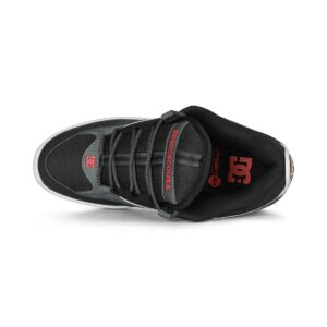 DC Kalynx Zero Skate Shoes - Black/Grey/Red