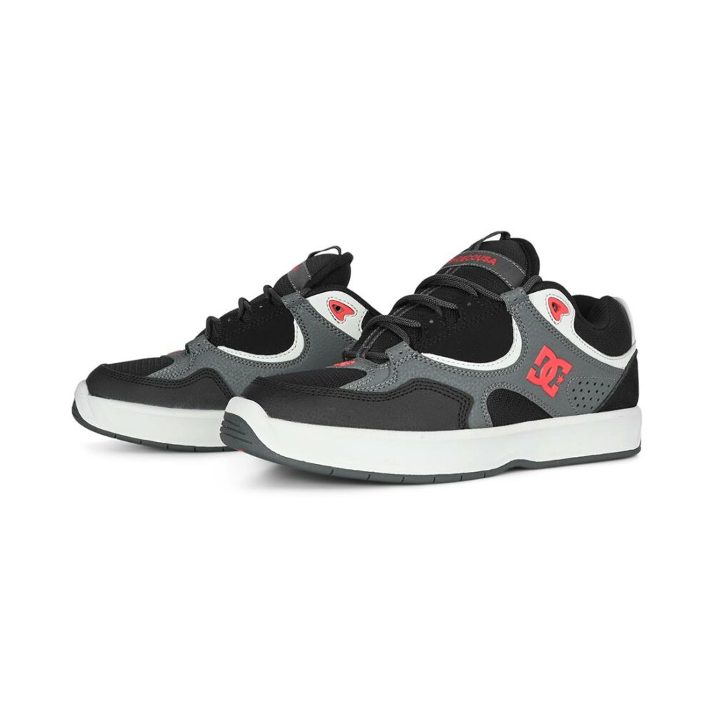DC Kalynx Zero Skate Shoes - Black/Grey/Red