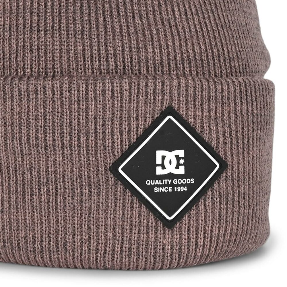 DC Label Beanie Hat - Plum Truffle