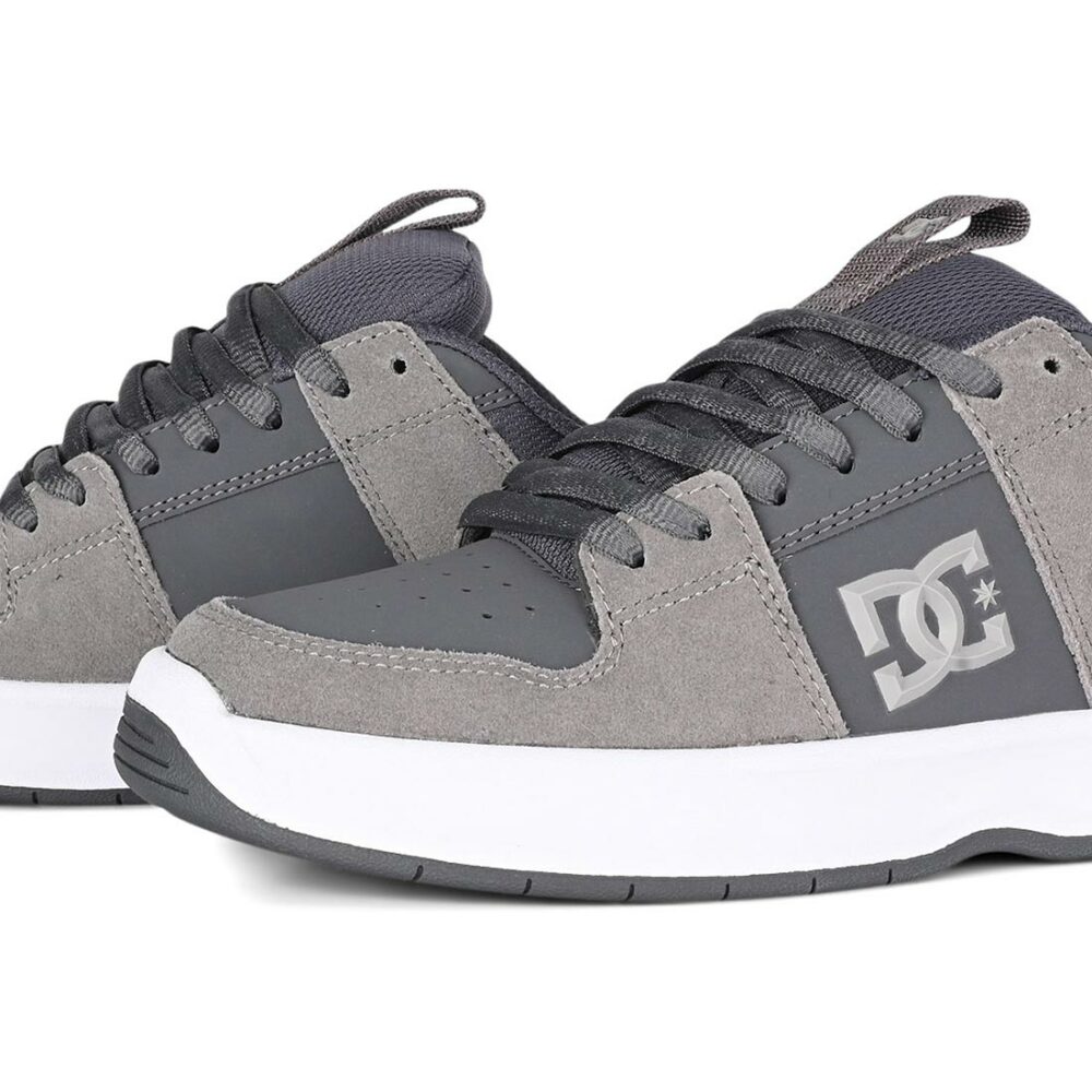 DC Lynx Zero Skate Shoes - Dark Grey/White