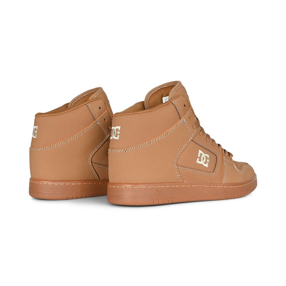 DC Manteca 4 High-Top LX Skate Shoes - Brown/Brown/White