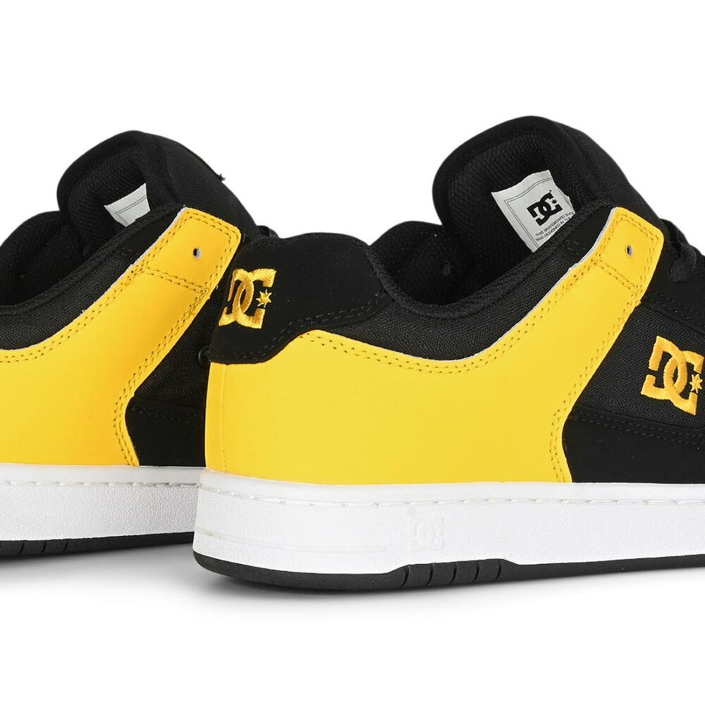 DC Manteca 4 Skate Shoes – Black/Yellow