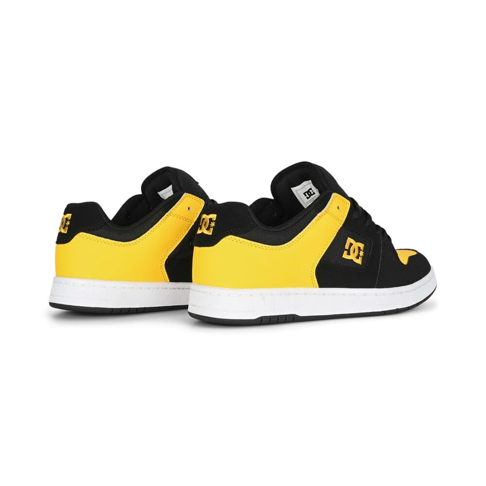 DC Manteca 4 Skate Shoes – Black/Yellow