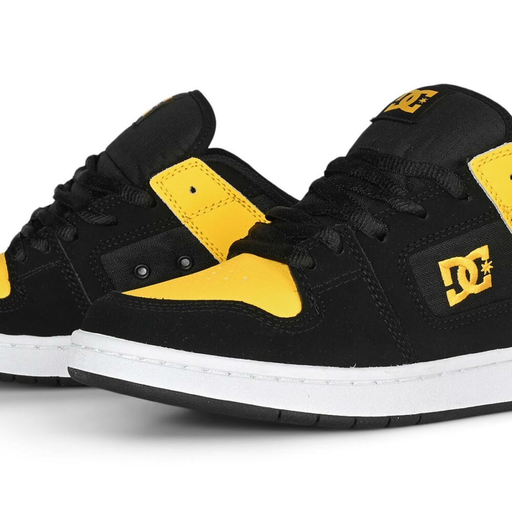 DC Manteca 4 Skate Shoes – Black/Yellow