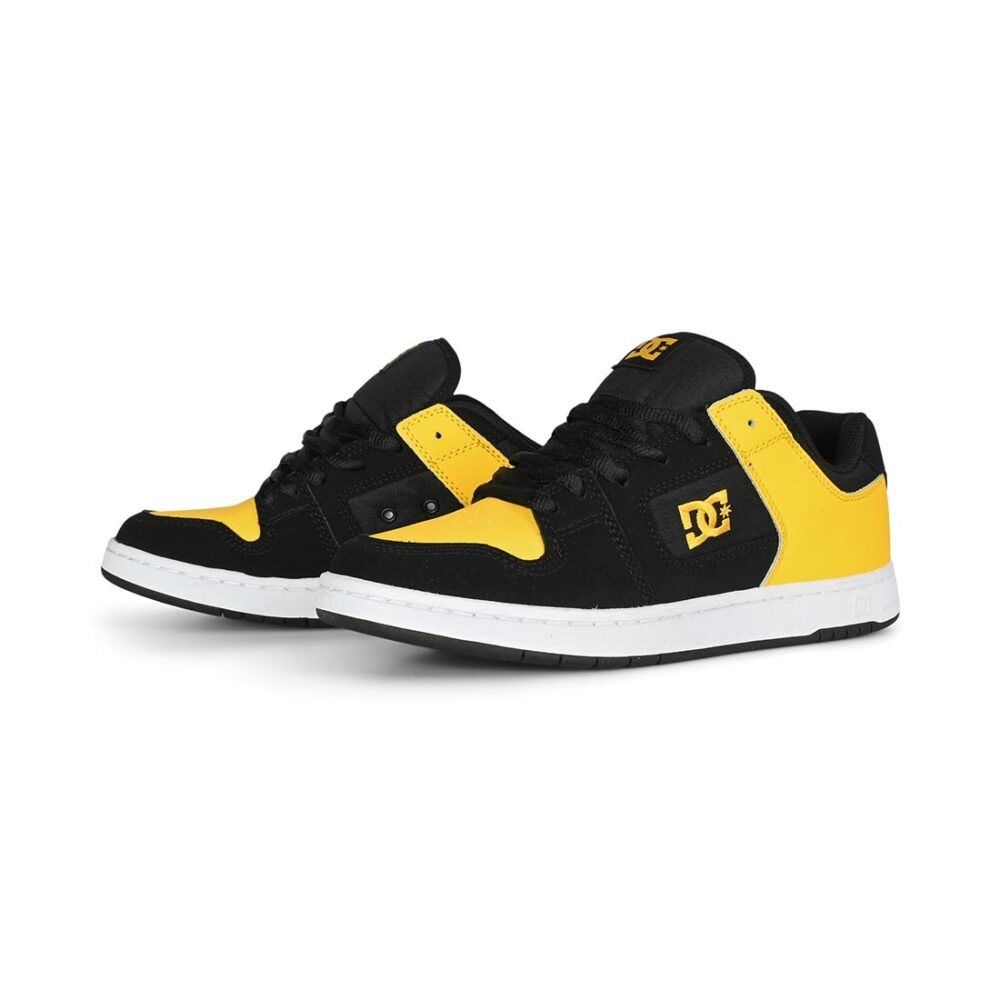 DC Manteca 4 Skate Shoes – Black/Yellow
