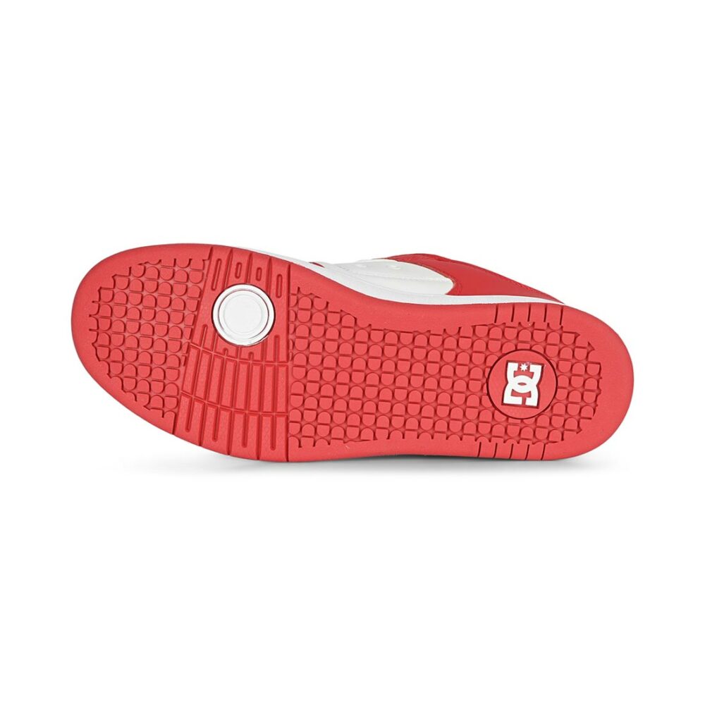 DC Manteca 4 Skate Shoes – White/Red