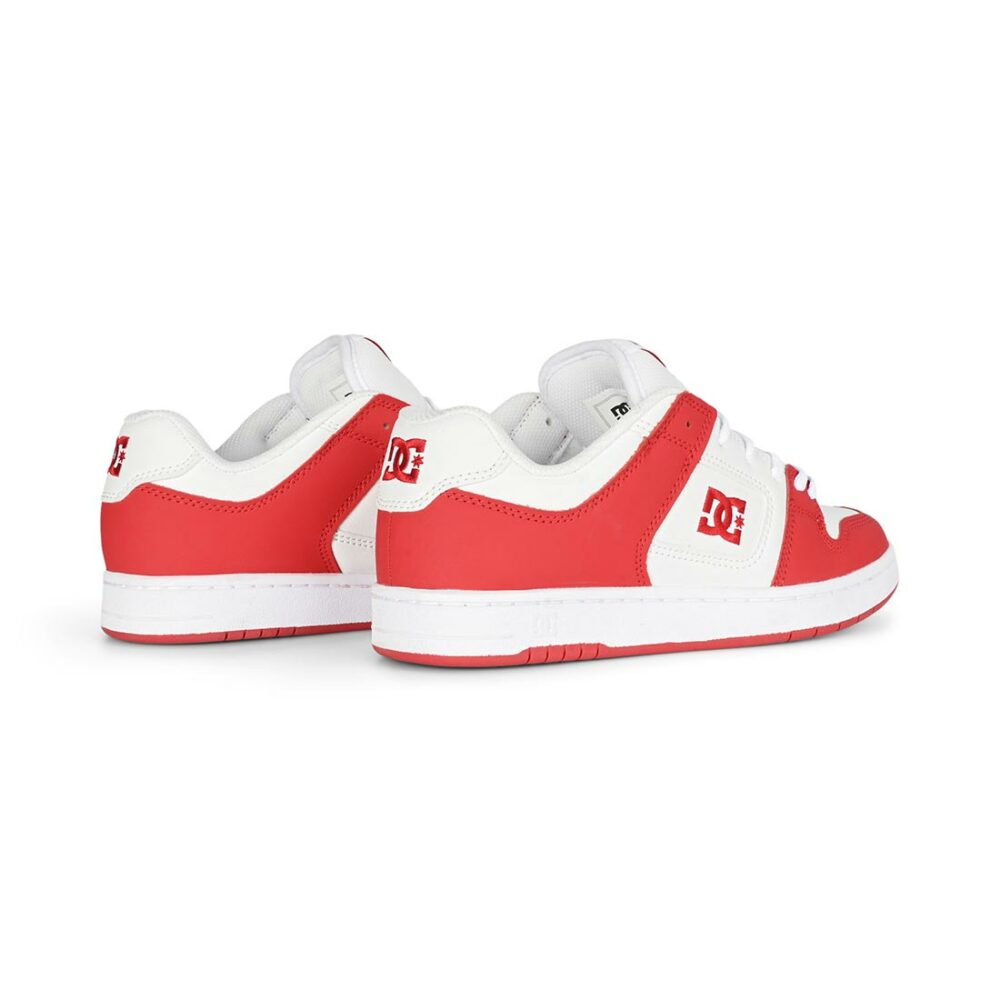 DC Manteca 4 Skate Shoes – White/Red
