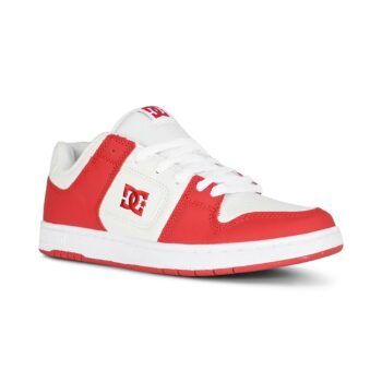 DC Manteca 4 Skate Shoes – White/Red