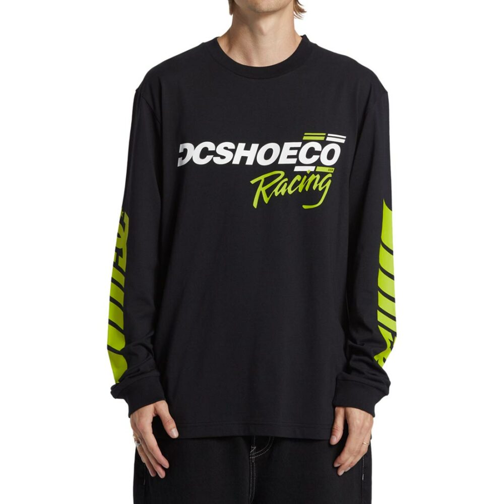 DC Shoe Co Racing L/S T-Shirt - Black (Copy)