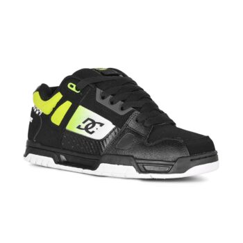 DC Stag SE Skate Shoes - Black/Green/White
