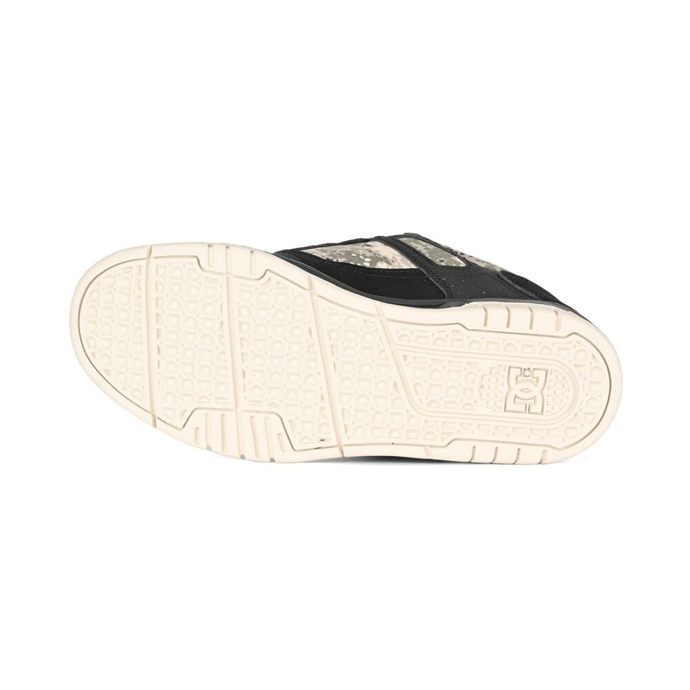 DC Stag Skate Shoes - Black/Grey/Brown