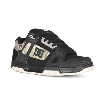 DC Stag Skate Shoes - Black/Grey/Brown