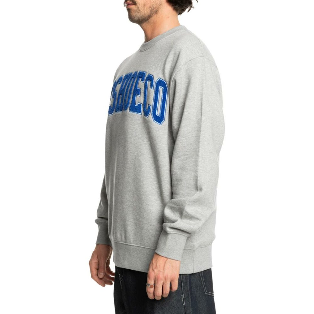 DC Varsity Crew Sweater - Heather Grey