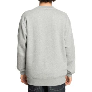 DC Varsity Crew Sweater - Heather Grey