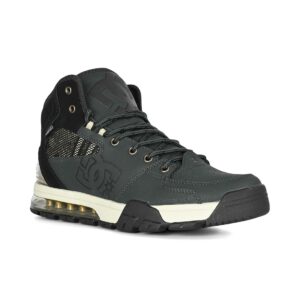 DC Versatile Hi WR Skate Shoes - Green/Black/White