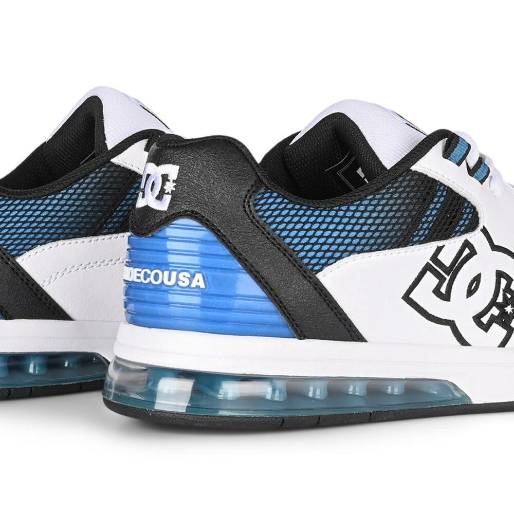DC Versatile Skate Shoes - White/Black/Blue