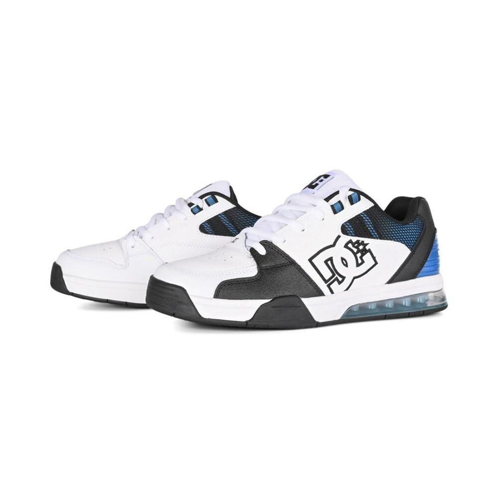 DC Versatile Skate Shoes - White/Black/Blue
