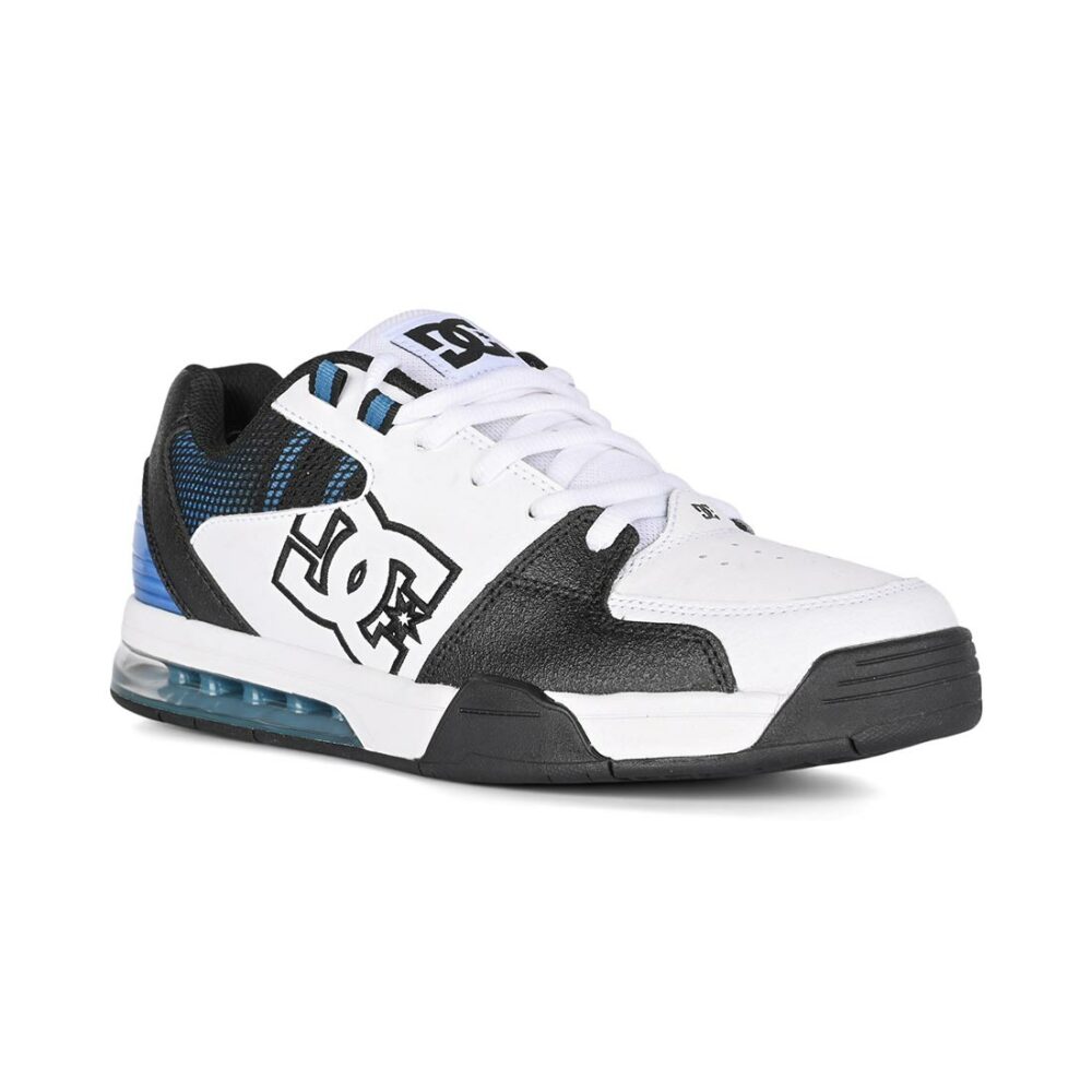 DC Versatile Skate Shoes - White/Black/Blue