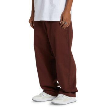 DC Worker Baggy Chino Pants - Chocolate