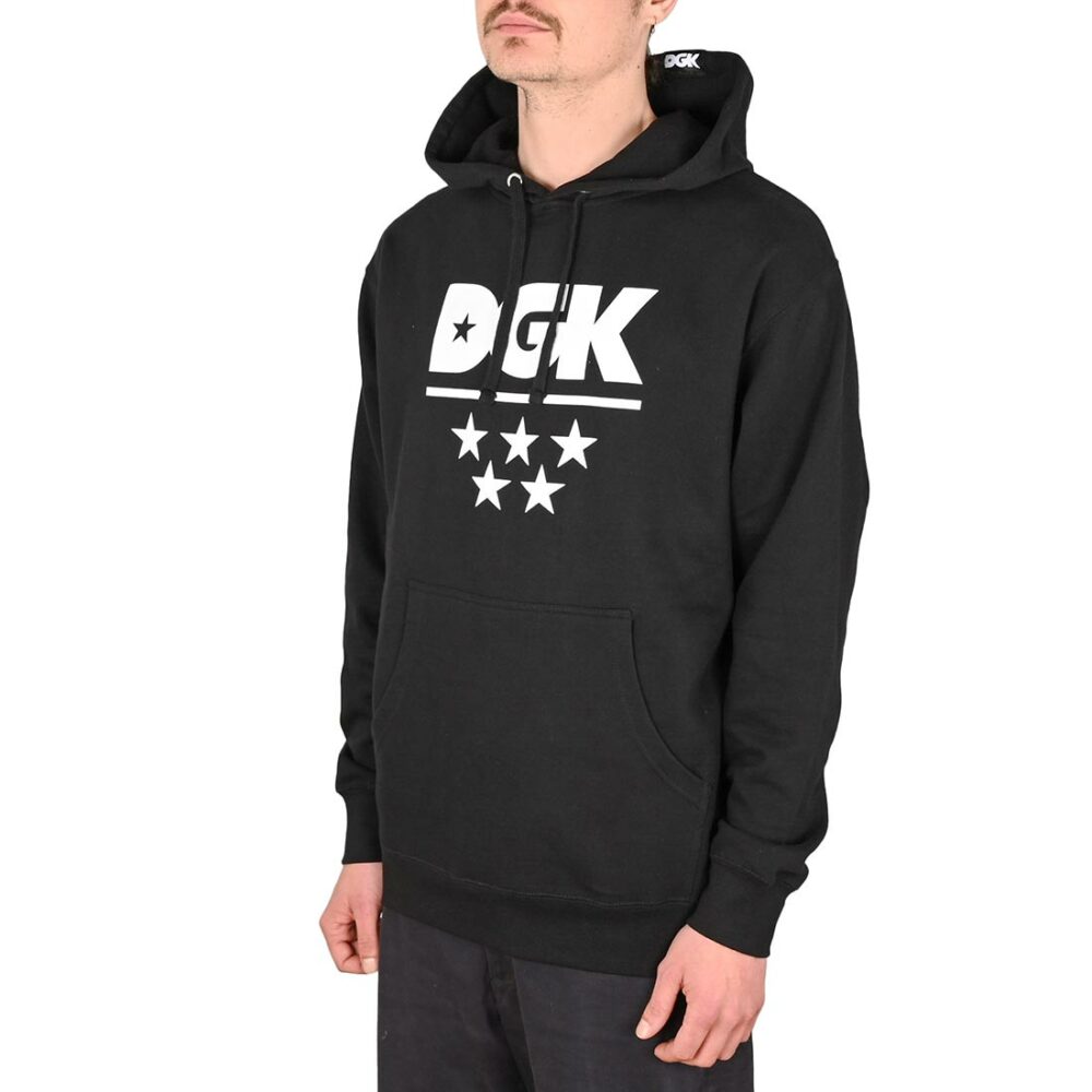 DGK All Star Pullover Hoodie - Black