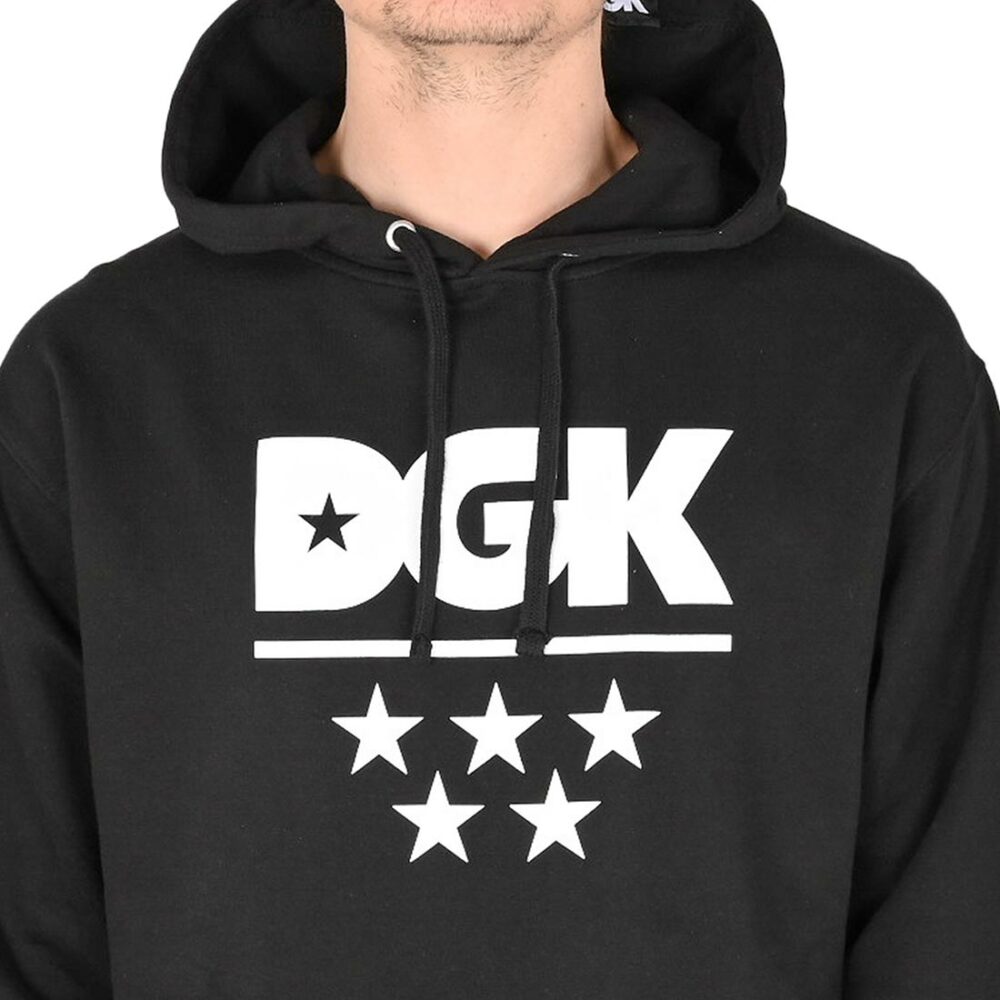 DGK All Star Pullover Hoodie - Black